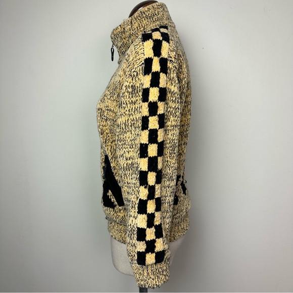 Vintage Chenille Sweater Coat - Picture 5 of 9